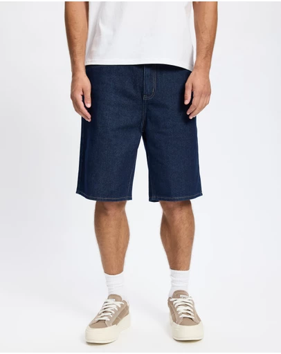 S Double - Emb 5 Pocket Shorts