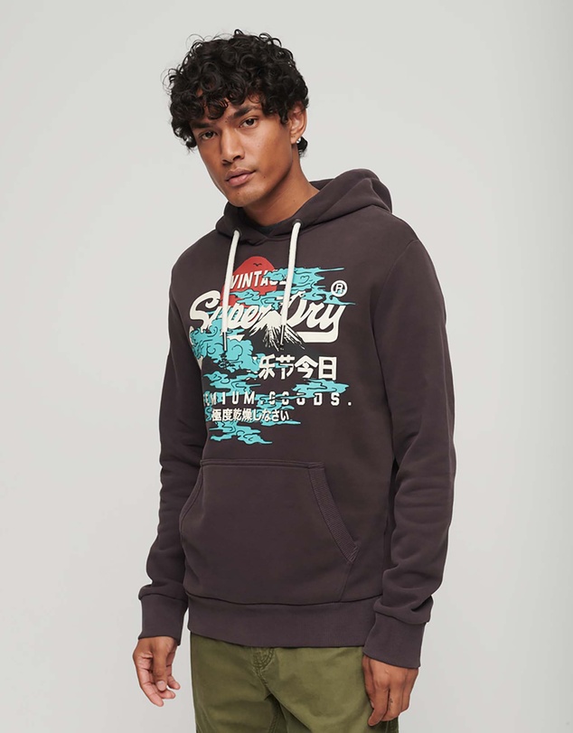Superdry - Japanese Vintage Logo Graphic Hoodieie