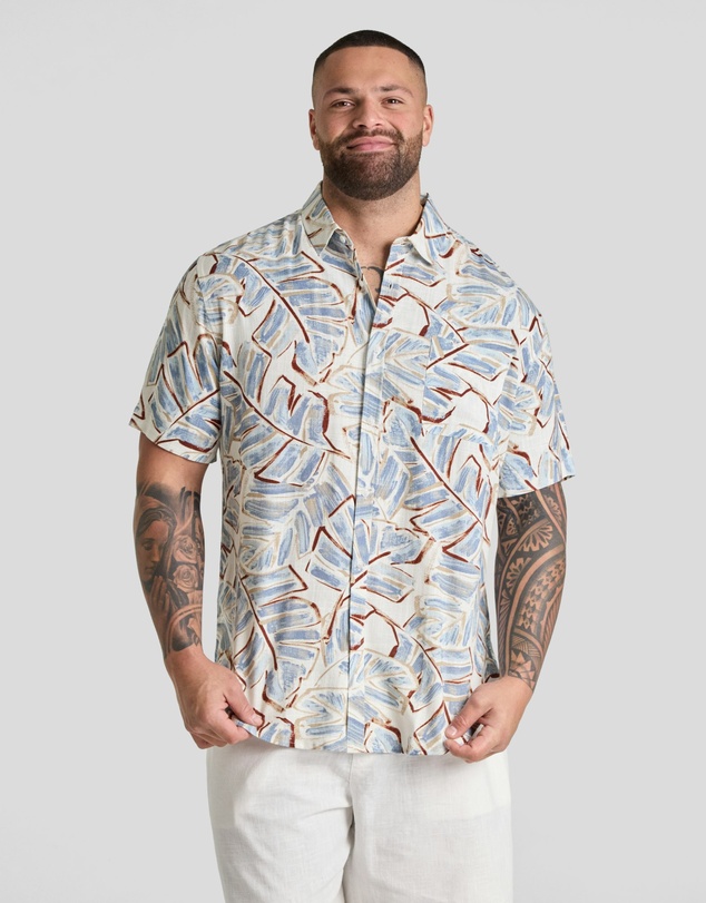 Johnny Bigg - Curacao Print Shirt
