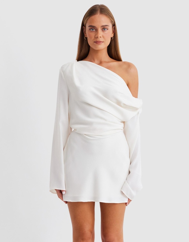 SNDYS - Calissa Long Sleeve Mini Dress