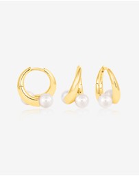 Jackie Mack - Muse Pearl Earrings
