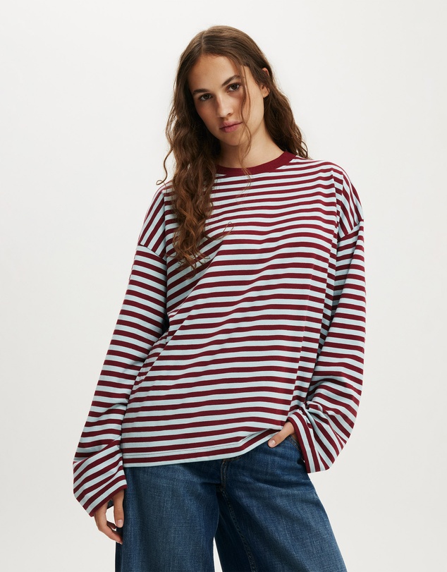 Cotton On - Boxy Long Sleeve Top