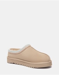 EVERAU - Australian Shepherd Ugg Tay Cow Suede Upper House Shoes