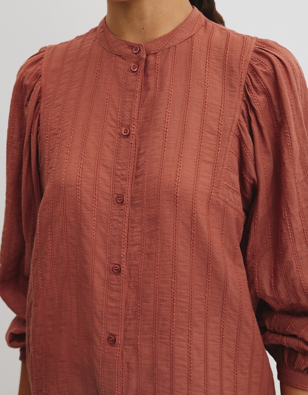 Country Road - Textured Dolman Blouse
