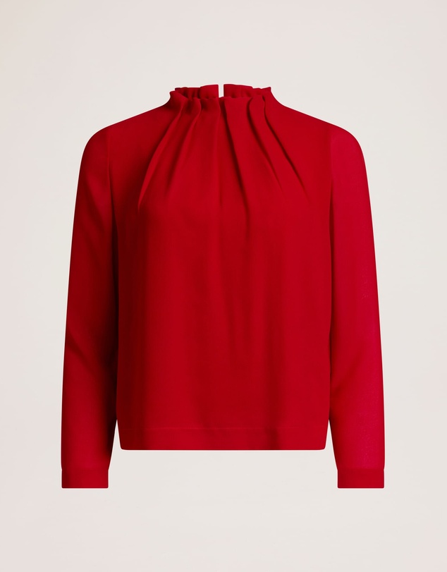 SABA - Willa High Neck Long Sleeve Top