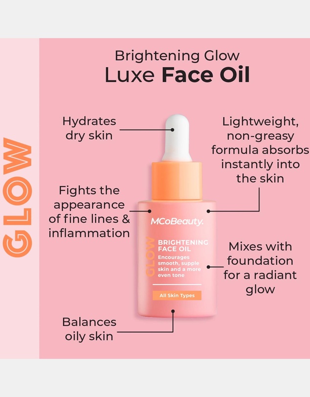 MCoBeauty - Everyday Brightening Glow Luxe Face Oil 30ml