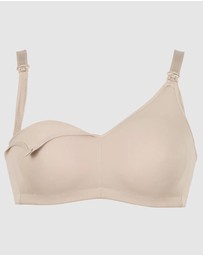 Naturana - Elasticup Moulded Adjustable Maternity & Nursing Bra