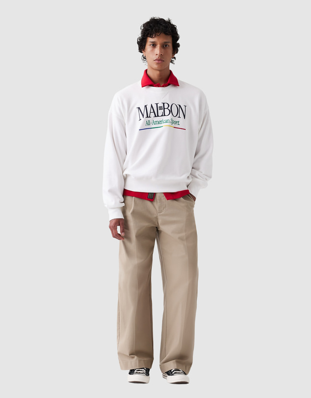 GAP - GAP x Malbon Logo Crew Sweat
