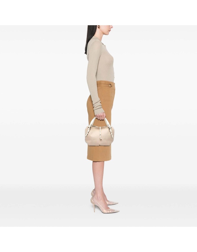 Pre-Loved by Azura Reborn - Pre-Loved Macadam Canvas Bittersweet Hobo