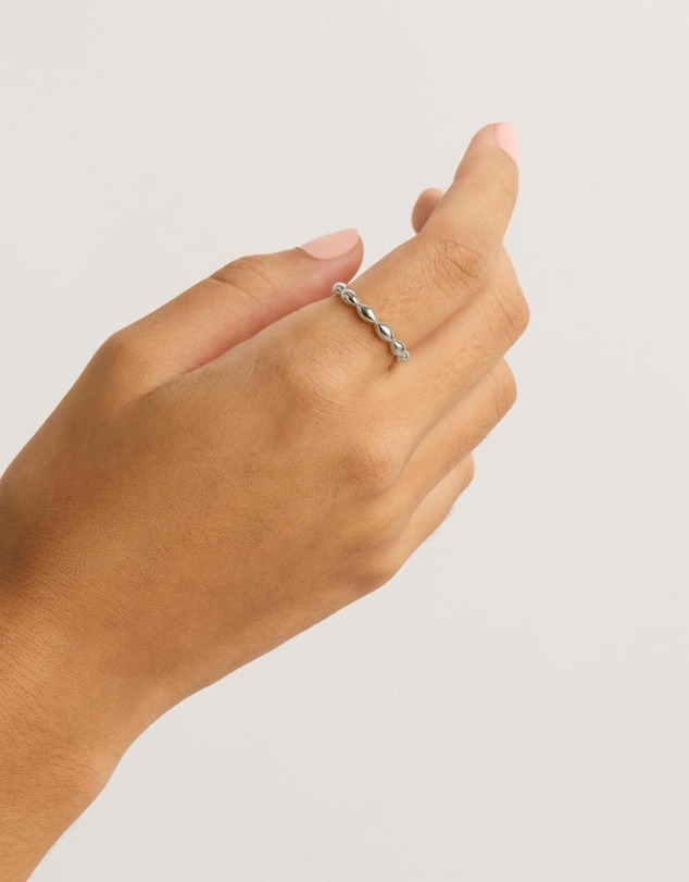 By Charlotte - Silver Protected Path Ring