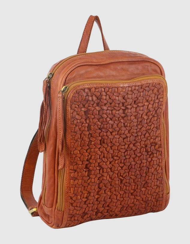 Pierre Cardin - Woven Leather Backpack