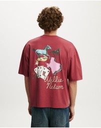 Cotton On - Cropped Fit Music T-Shirt