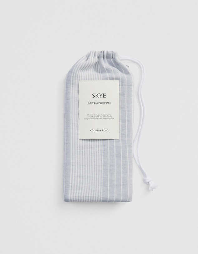 Country Road - Skye Linen European Pillowcase