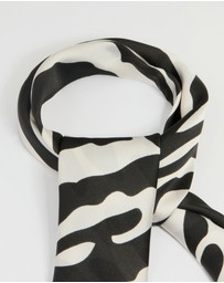 Lovisa - Zebra Print Fabric Scarf