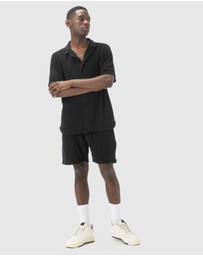B.Cools - Holiday Terry Short-Sleeve Shirt