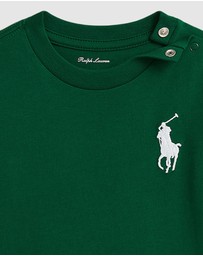 Polo Ralph Lauren - Big Pony Cotton Jersey Tee - ICONIC EXCLUSIVE - Babies