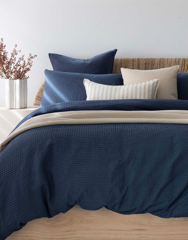 Bambury - Dorset Waffle European Pillowcase