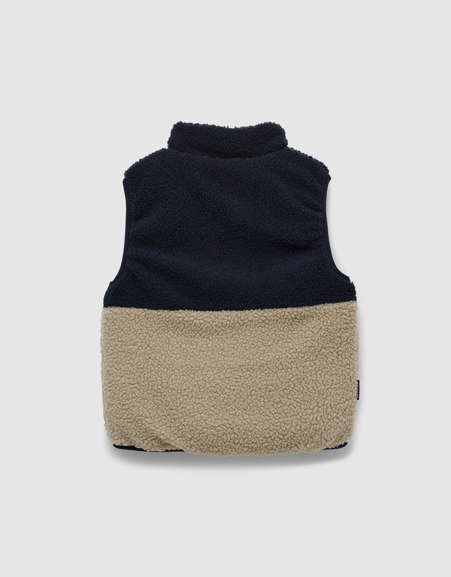 Crywolf - REVERSIBLE YETI VEST Ash Colourblock