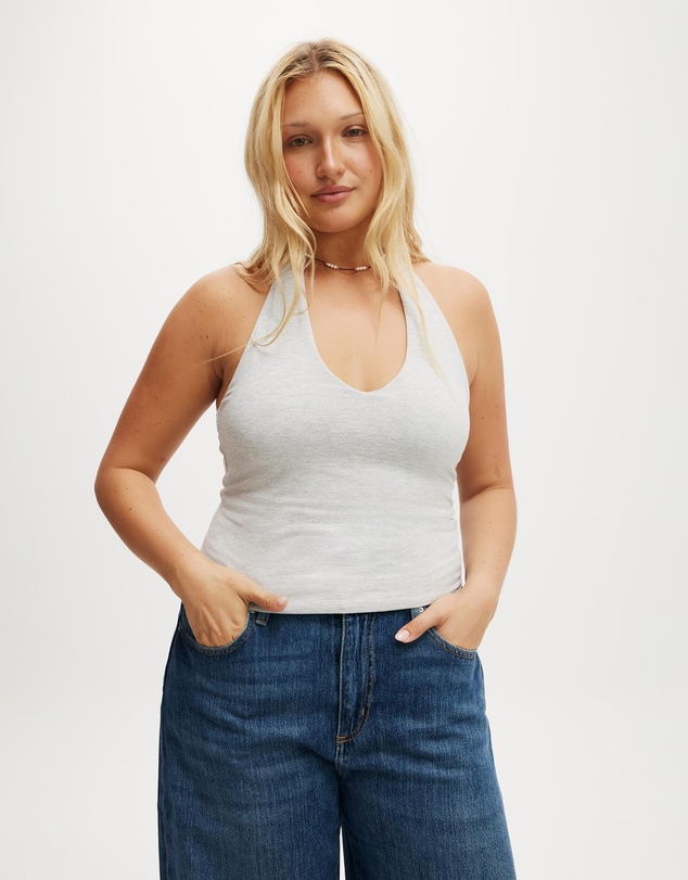 Cotton On - All Day V Neck Halter