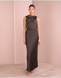 Azzurielle - Deedee Blouson Maxi Dress