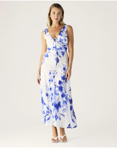MOS The Label - Isola Print Midi Dress