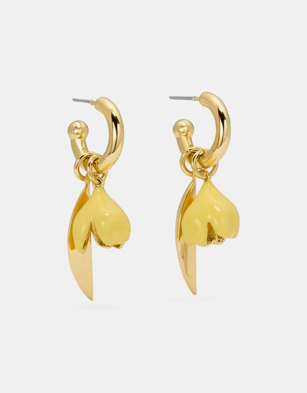 Kate Spade - Golden Bloom Drop Earrings