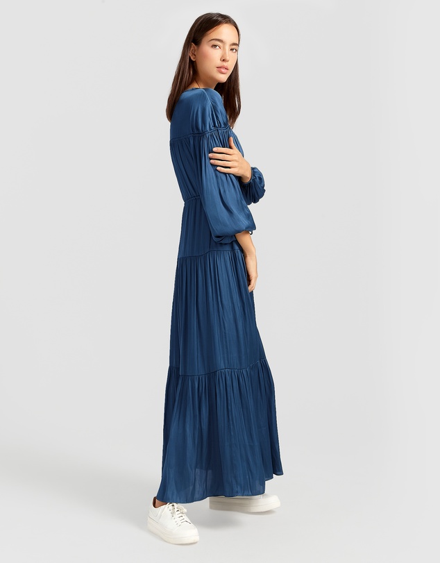 Belle & Bloom - Window Seat Tiered Maxi Dress