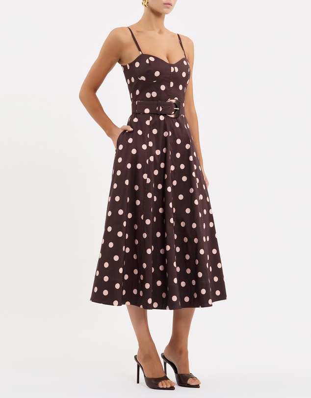 Rebecca Vallance - Vivianne Strap Midi Dress