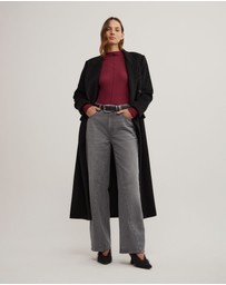 Witchery - High Neck Long Sleeve Top