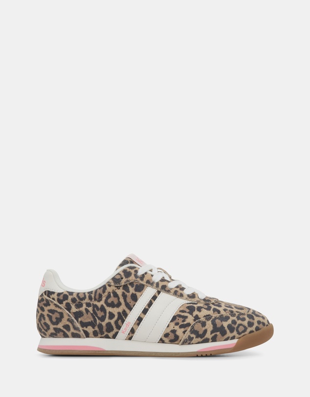 Keds - Revival Leopard Suede Tan/Brown