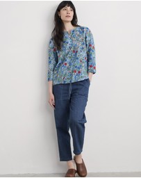 Seasalt - Seasalt Cornwall Blue Watercolour Sketch Top
