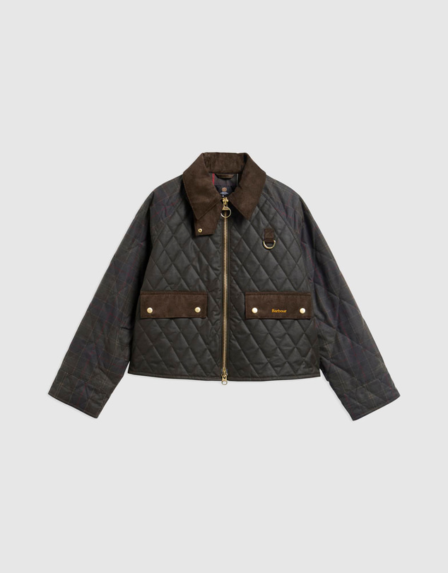Barbour - Tartan Reimaginedicons Tartan Quilted Spey Wax Jacket