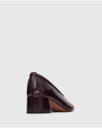 Betts - Alora Block Heel Ballet Pumps