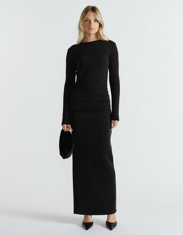 Decjuba - Monica Long Sleeve Midi Dress
