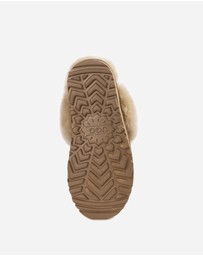 Ozwear Connection Uggs - Ugg Slippers Premium Australia Sheepskin Unisex Scuffette Suede