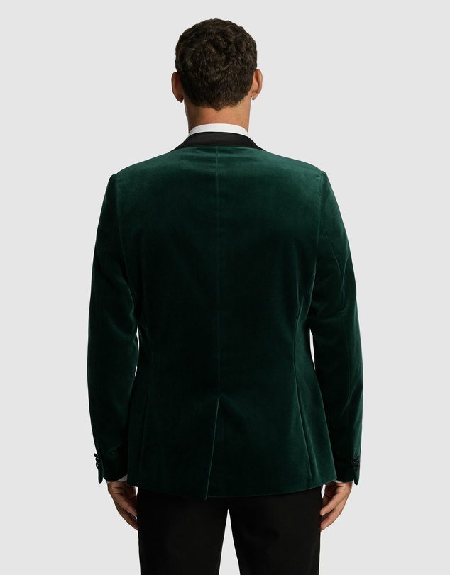 yd. - Milan Velvet Tuxedo Jacket