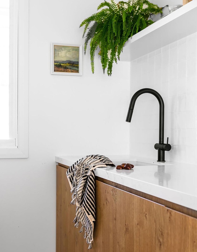 Miss April - Striped Bathroom Set