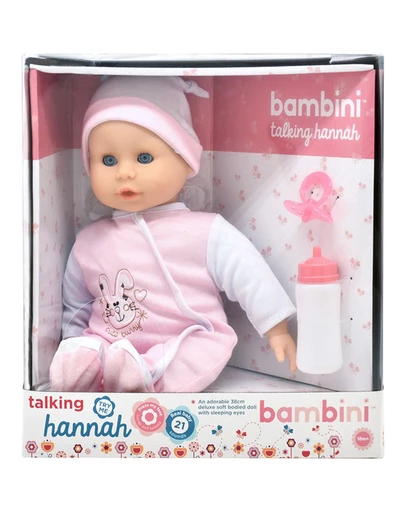 Bambini - Talking Hannah Doll