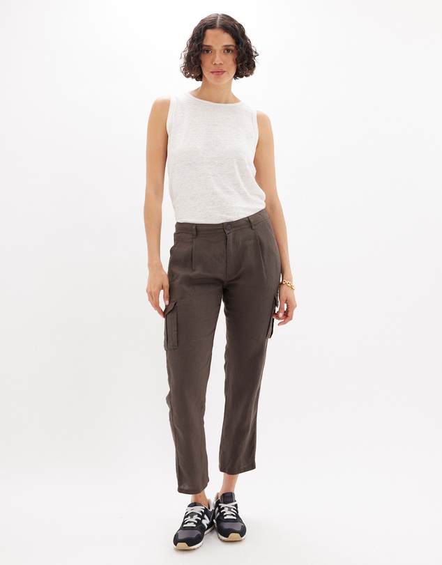 Amelius - Jordan Linen Tapered Pant