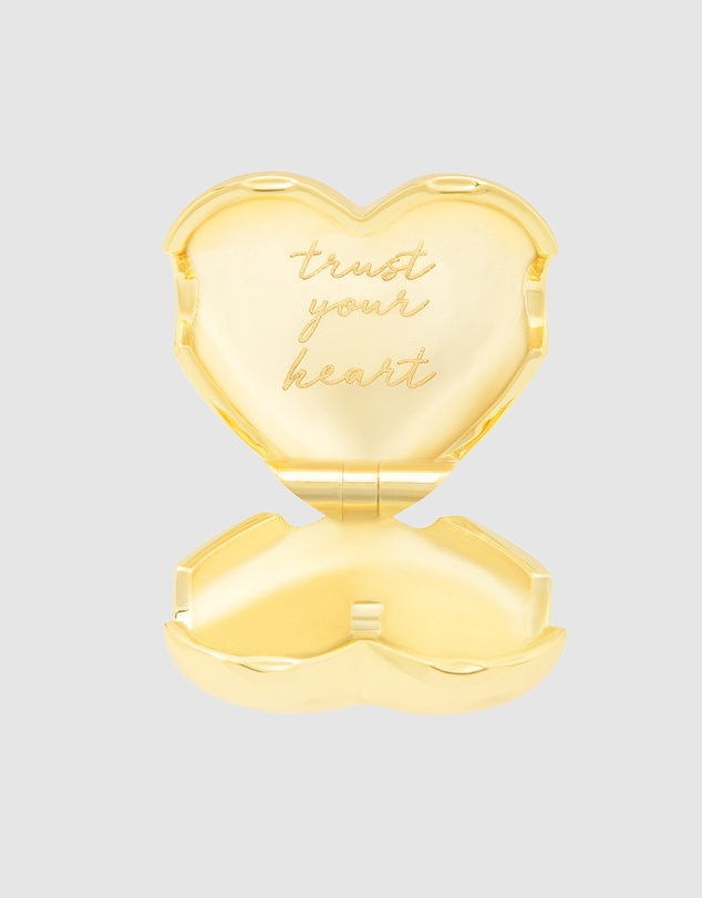Wanderlust + Co - Bubble Heart Locket Pendant