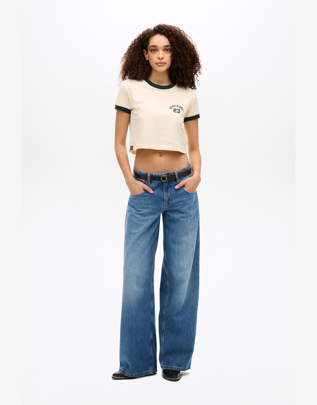 Superdry - Athletic Essentials Ringer Slim Fit Tee