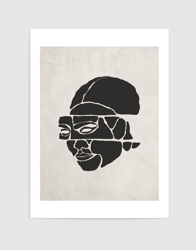Olive et Oriel - Beauté en Morceaux II Art Print
