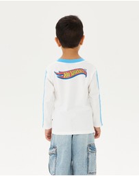 Rock Your Kid - Hot Wheels Long Sleeve Tee - Kids-Teens