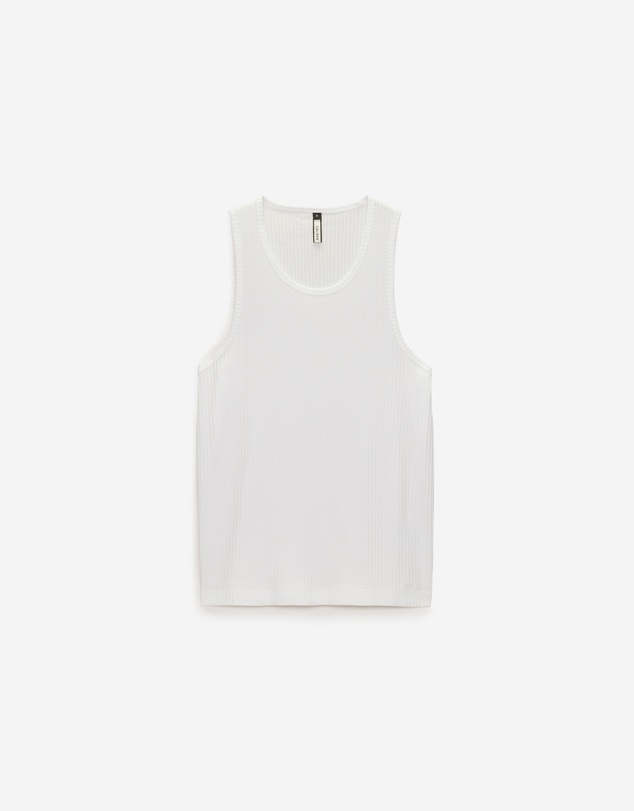 Calibre - Ribbed Tank White