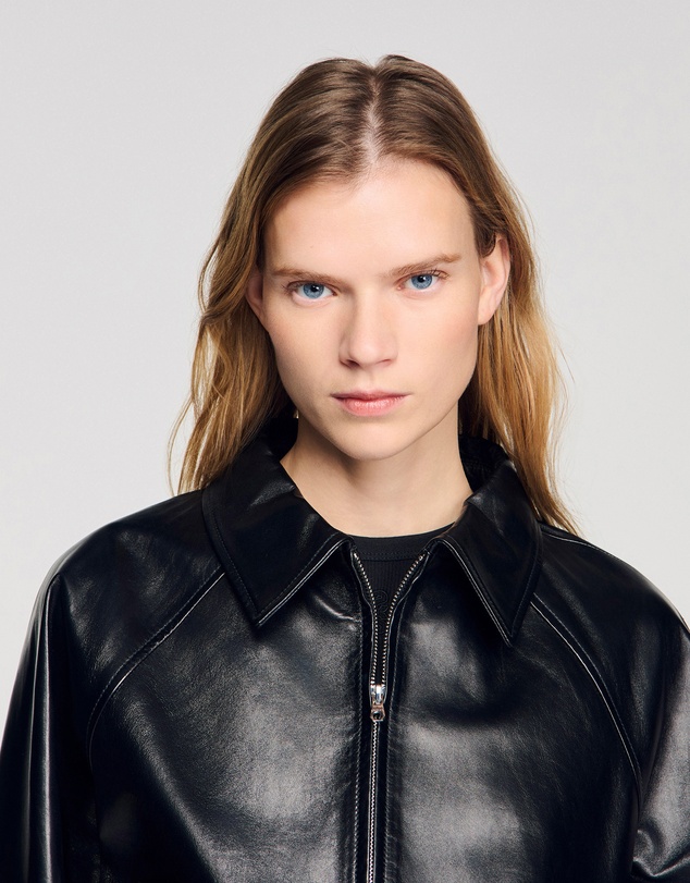 Sandro - Madison Leather Jacket