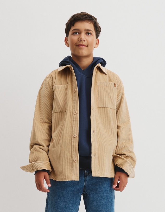 Country Road - Teen Cord Shacket