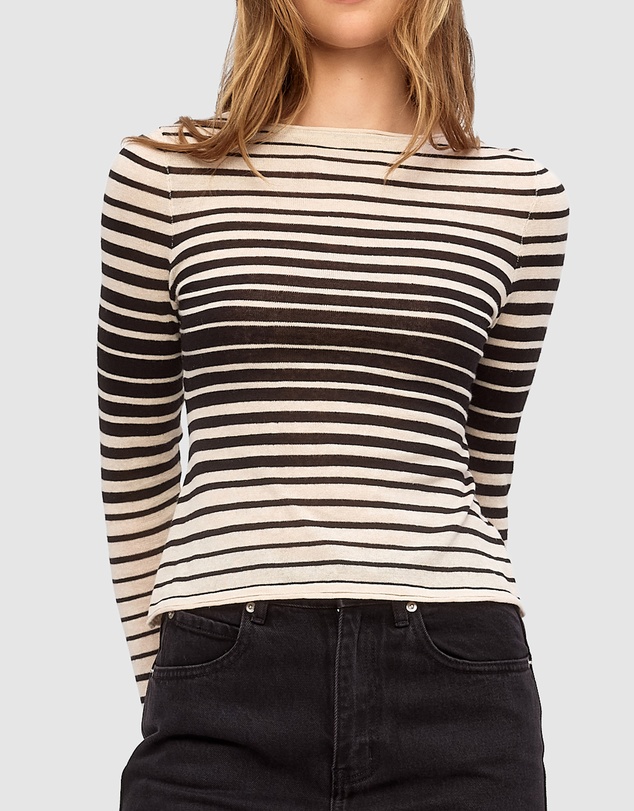 Zulu & Zephyr - Ramie Cotton Knit Top