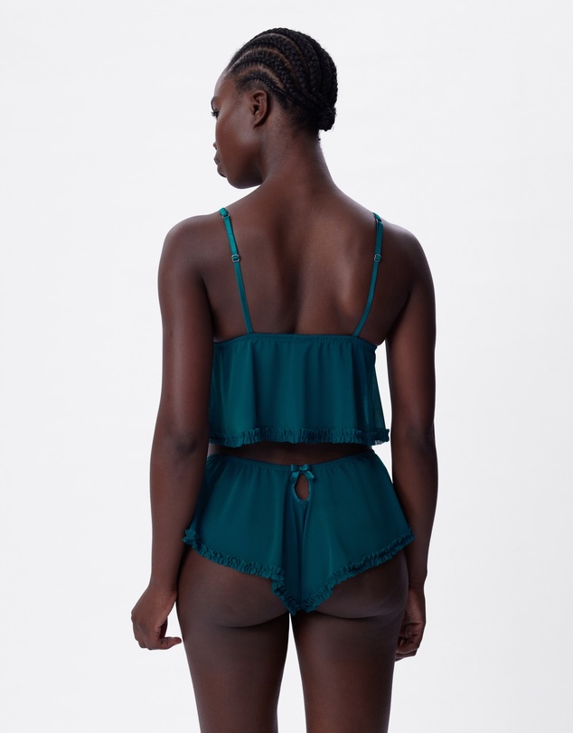 Bras N Things - Too Cute French Knicker - Teal