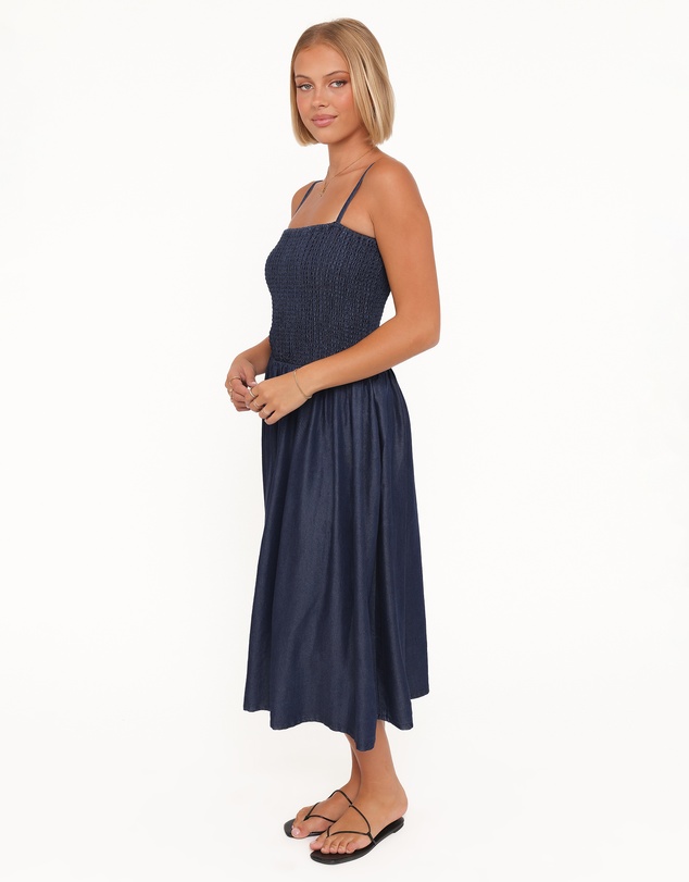 Petal & Pup - Arnika Midi Dress - Blue