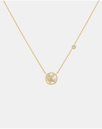 Ania Haie - Ania Haie Gold Starry Mother of Pearl Necklace